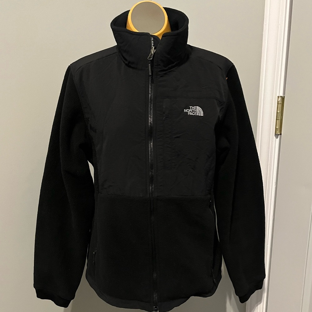 North face zip up fleece jacket